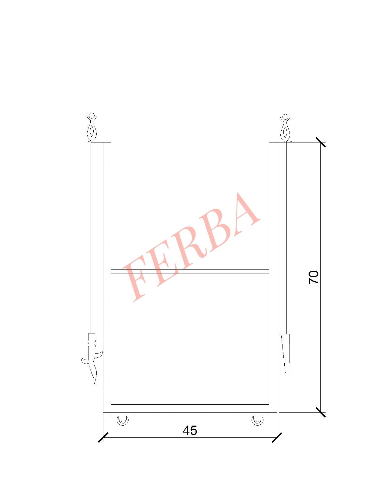 Metal Odunluk ve Maşa Takımı