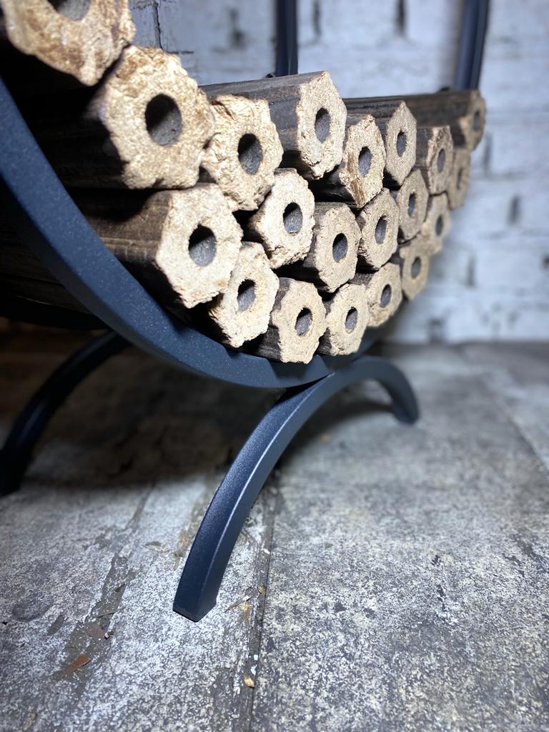 Metal Oval Şömine Odunluğu