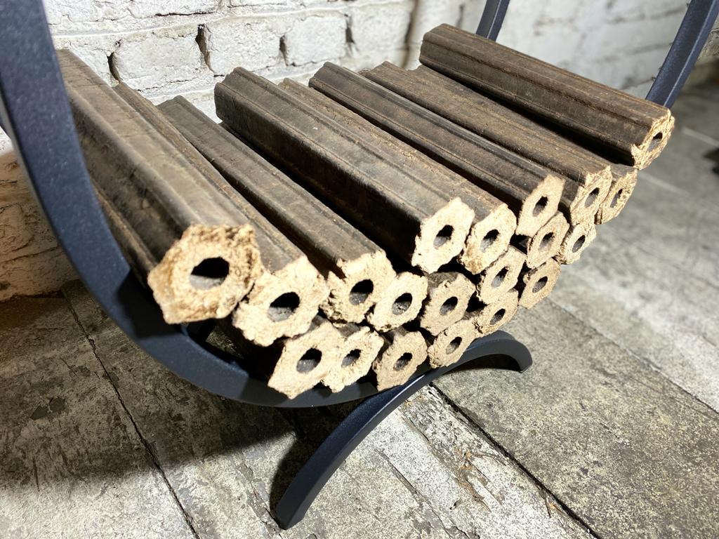 Metal Oval Şömine Odunluğu