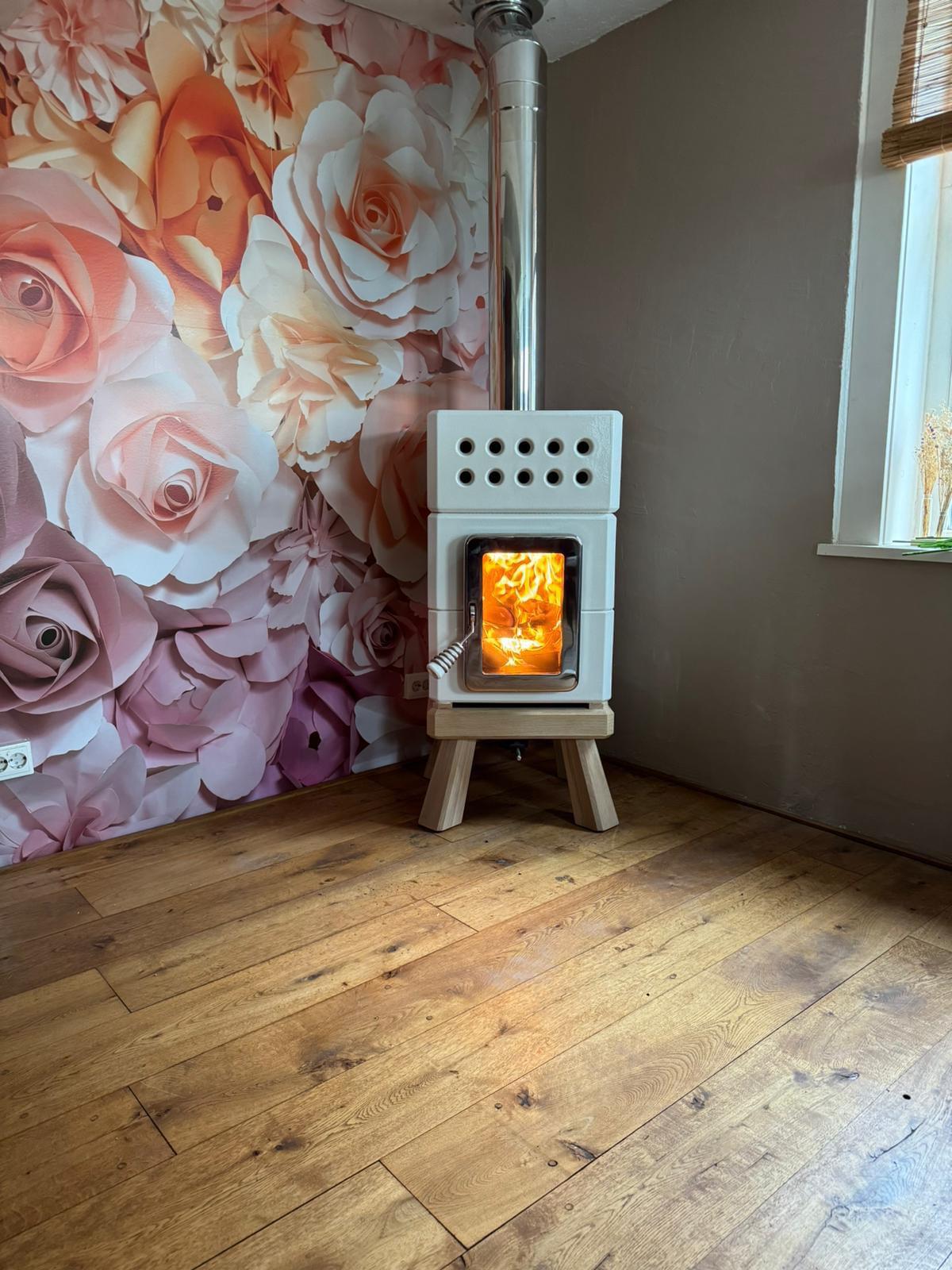 Mini Stack Seramik Odun Sobası