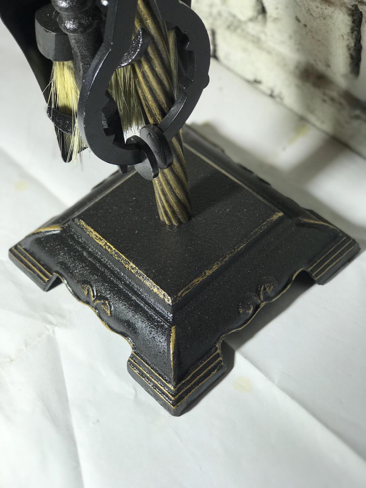 Ördek Başlı Şömine Maşa Takımı