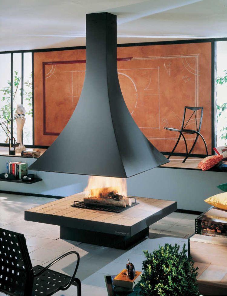 Orta Şömine (Kavisli)