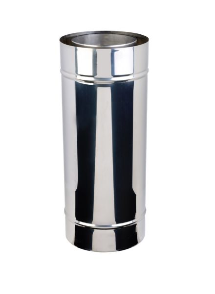 Paslanmaz Çelik Soba Borusu 50cm 15 çap