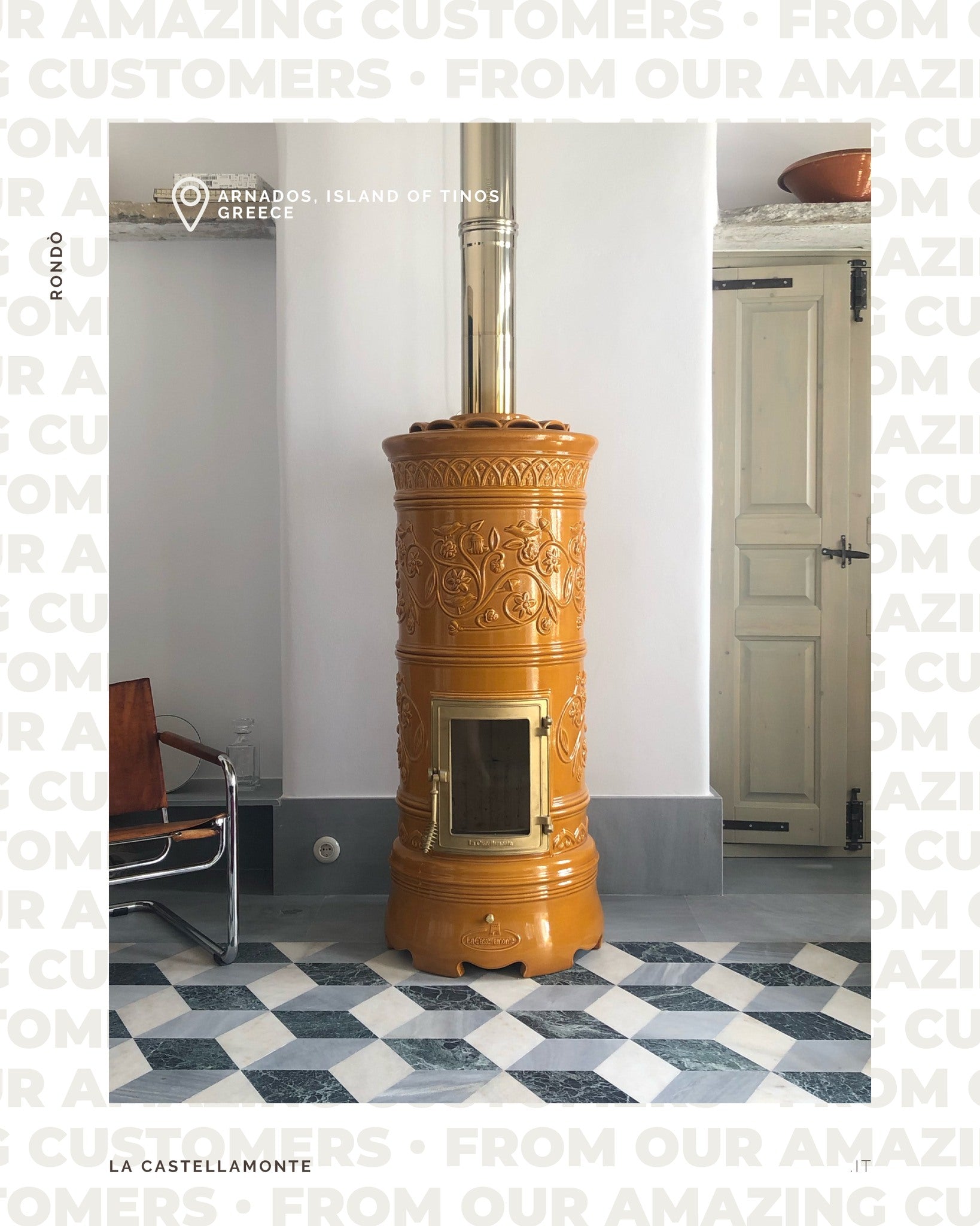 Rondò Seramik Odun Sobası