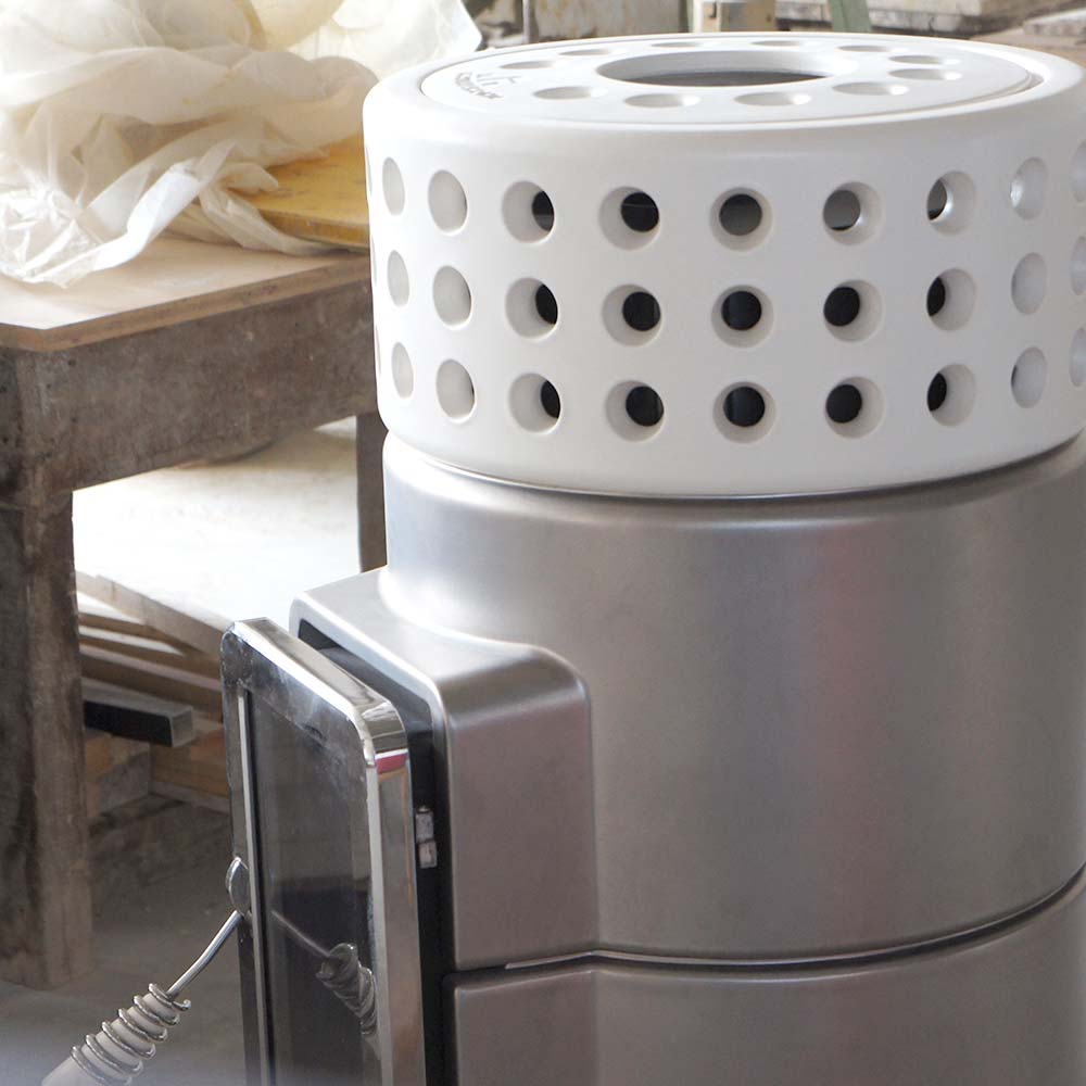 Yuvarlak Yığın Uzun Seramik Odun Sobası