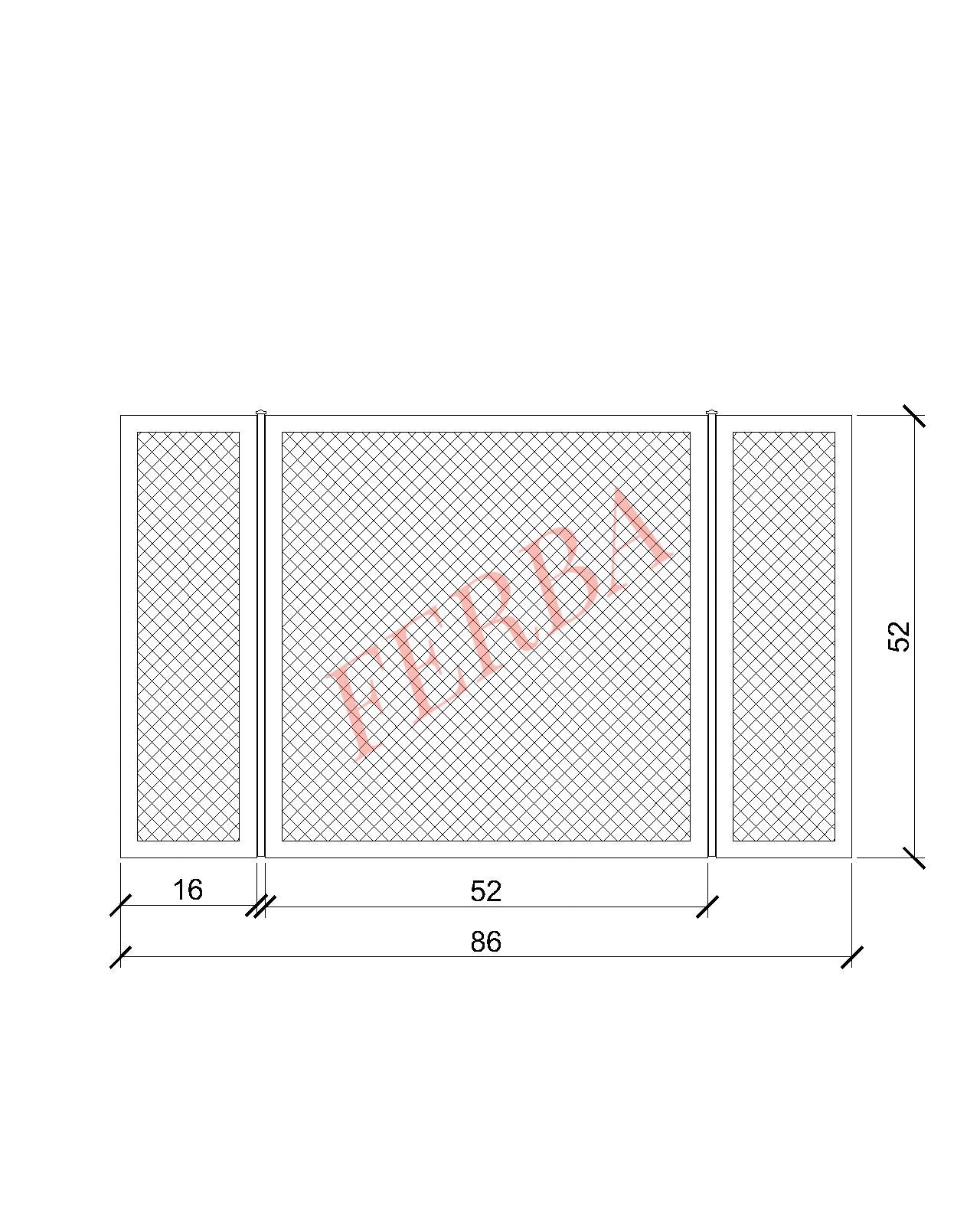 Şömine Önü Modern Kanatlı Siperlik (S2)