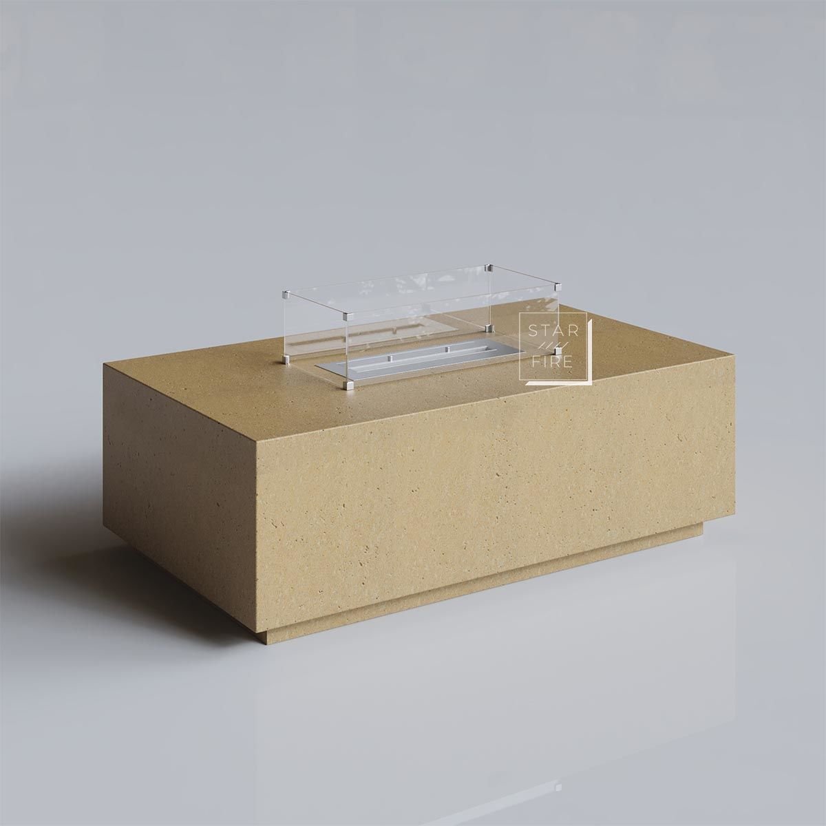 Stone Table Medium Bioethanol Bahçe Ateş Çukuru