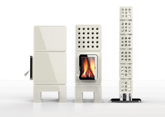 Thermo Stack Kalorifer Sistemli Seramik Odun Sobası