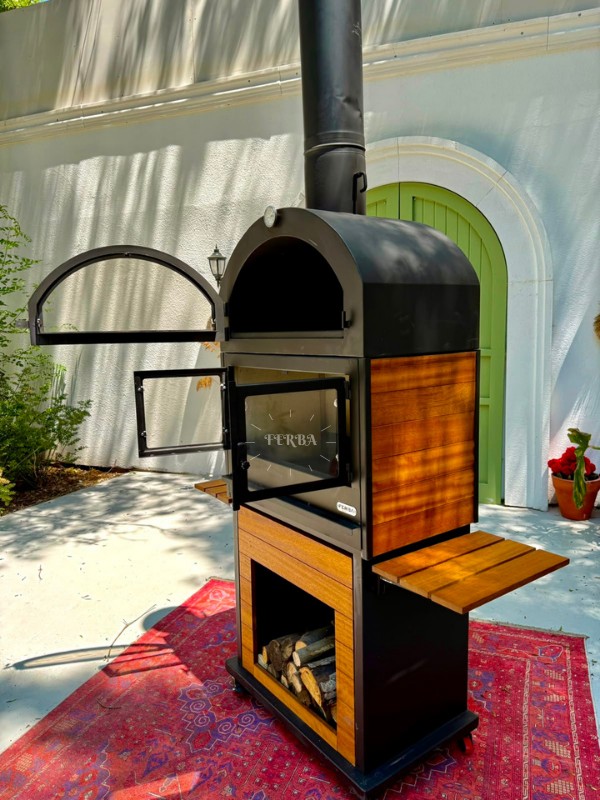 FERBA İreko Ahşaplı Fırınlı Barbekü