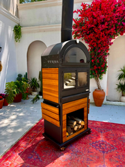 FERBA İreko Ahşaplı Fırınlı Barbekü