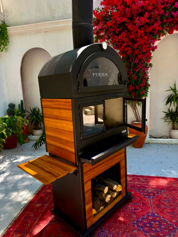 FERBA İreko Ahşaplı Fırınlı Barbekü