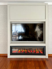 Spark 155 cm Elektrikli Şömine Metal Çerçeve (Isısız)